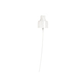 White spray nozzle on a white background